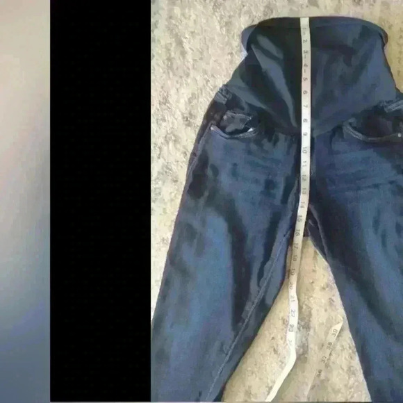 Adriano Goldschmied Women's Dark Wash Skinny Maternity Jean 30R - Picture 13 of 14